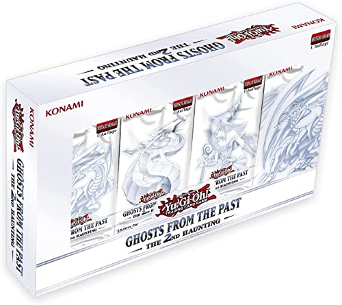 Arkero-G YuGiOh! Ghosts from The Past 2 - The 2nd Haunting Tuckbox | DEUTSCH - 1. Auflage | Yu-Gi-Oh! Karten NEU 100 Small Soft Sleeves japanische Kartenhüllen von Arkero-G
