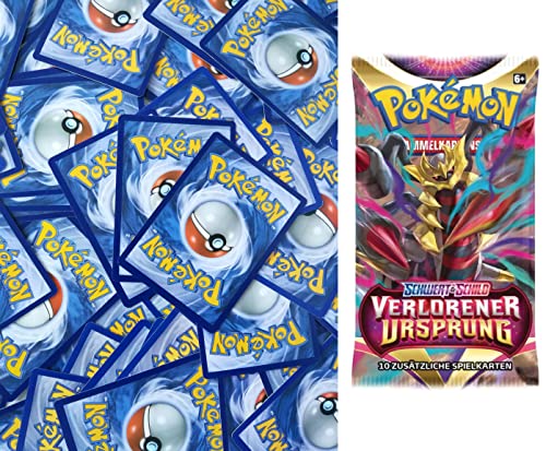 Pokemon 20 Karten Pack + 1 zufälliges Booster Pack DEUTSCH & Arkero-G Standard Soft Sleeves (50 Kartenhüllen) von Arkero-G