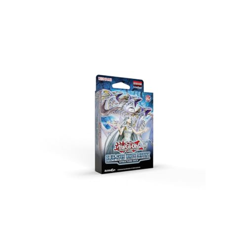 Structure Deck Blue Eyes White Destiny (deutsch) + Arkero-G Soft Card Sleeves (50 Hüllen) Small von Arkero-G