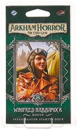 Fantasy Flight Games, Arkham Horror The Card Game: Investigator Starter Deck - Winifred Habbamock, Card Game, Ages 14+, 1 to 4 Players, 60 to 120 Minutes Playing Time von Fantasy Flight Games