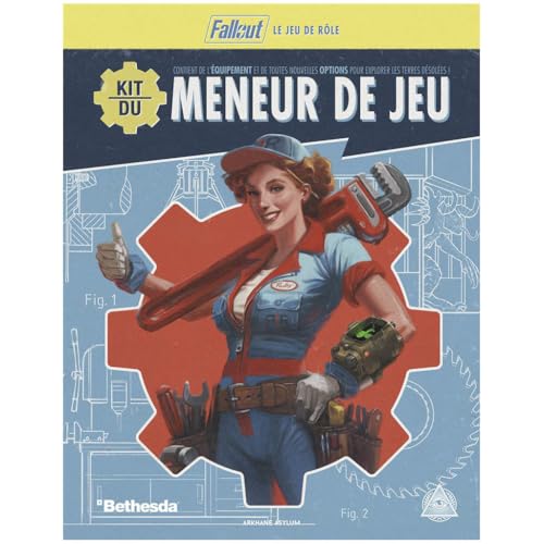 Arkhane Asylum Fallout – Spielmacher-Set | Offizielles Zubehör für das Post-Apokalyptische Rollenspiel Arkhane Asylum Fallout – Spielmacher-Set | Offizielles Zubehör für das Post-Apokalyptische Rollenspiel von Arkhane Asylum