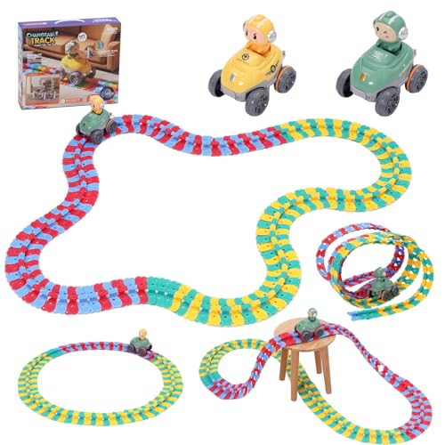 Arkyomi autorennbahn 164pcs Autobahn Flexible rennbahn mit 2 Autos Kinder Tracks Spielzeug Geschenke ab 3 4 5 Jahre Junge Arkyomi autorennbahn 164pcs Autobahn Flexible rennbahn mit 2 Autos Kinder Tracks Spielzeug Geschenke ab 3 4 5 Jahre Junge von Arkyomi