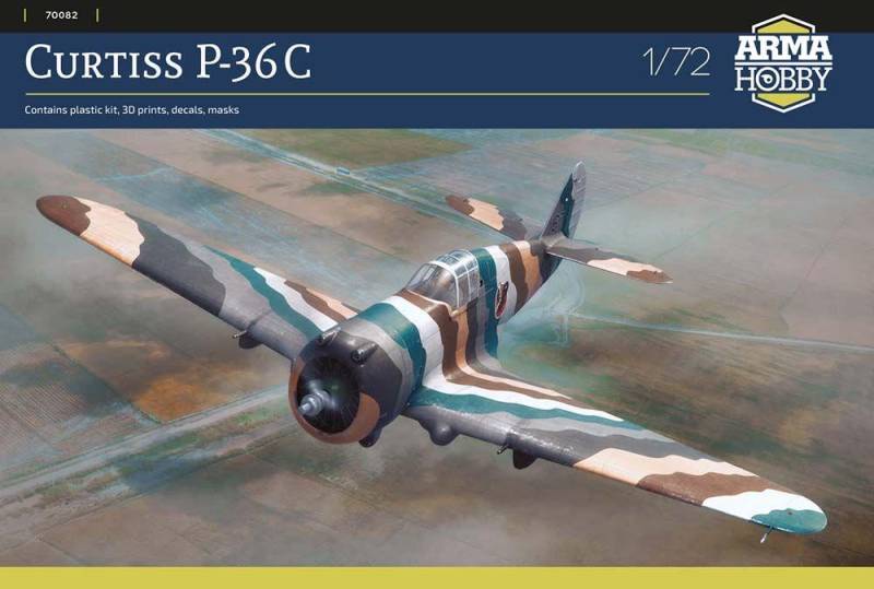 Curtiss P-36C von Arma Hobby