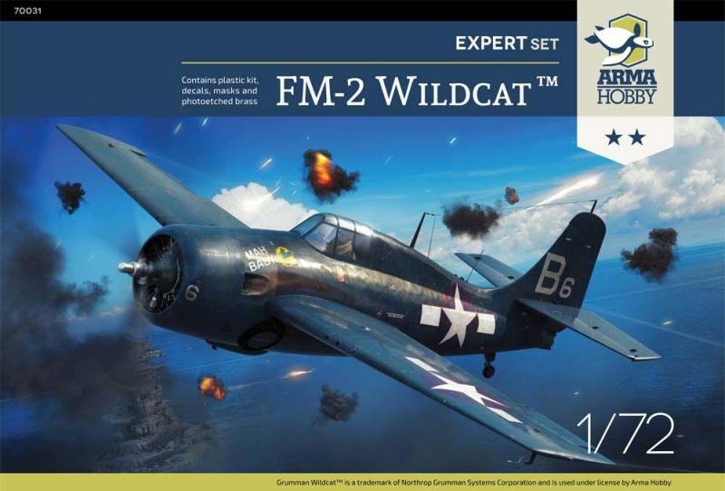 FM-2 Wildcat - Expert Set von Arma Hobby