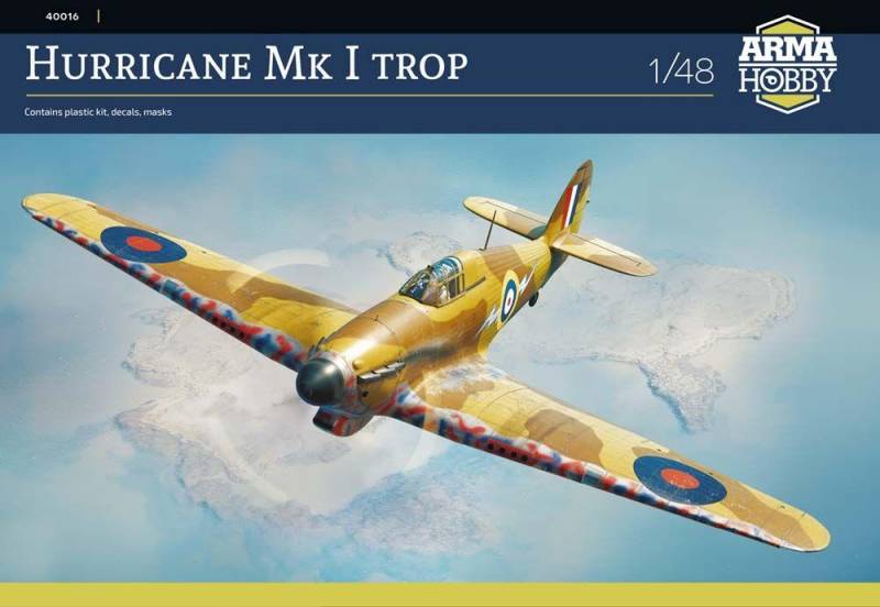Hurricane Mk I trop von Arma Hobby