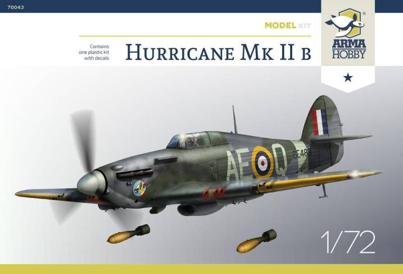 Hurricane Mk IIb von Arma Hobby