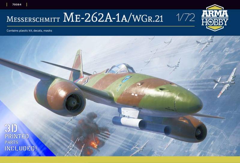 Messerschmitt Me 262 A-1a/WGr.21 Schwalbe Messerschmitt Me 262 A-1a/WGr.21 Schwalbe von Arma Hobby