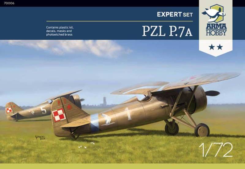 PZL P.7a - Expert Set von Arma Hobby