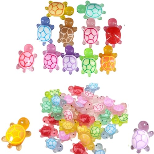Armastuse Mini Schildkröten Harz Figuren,60 Stück Leuchtende Schildkröten Harz Mini Figuren,DIY Winzige Schildkröten für Topfdekoration Garten Landschaft Armastuse Mini Schildkröten Harz Figuren,60 Stück Leuchtende Schildkröten Harz Mini Figuren,DIY Winzige Schildkröten für Topfdekoration Garten Landschaft von Armastuse
