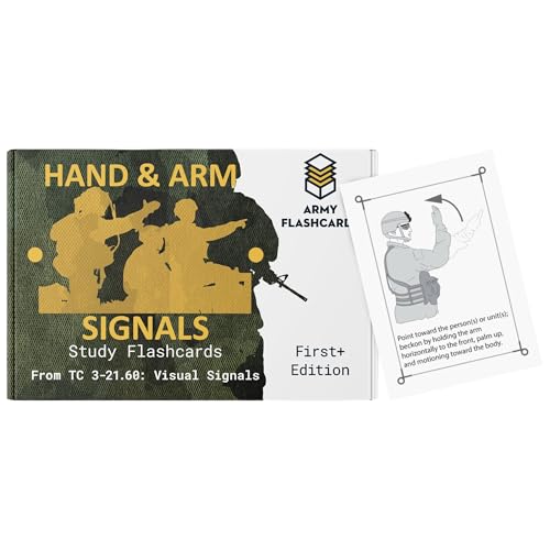 Army Flashcards - Militärische Hand- und Armsignale | 100 der wichtigsten visuellen Hand- und Armsignale | aus dem Army Training Circular TC 3-21.60: Visuelle Signale Army Flashcards - Militärische Hand- und Armsignale | 100 der wichtigsten visuellen Hand- und Armsignale | aus dem Army Training Circular TC 3-21.60: Visuelle Signale von Army Flashcards