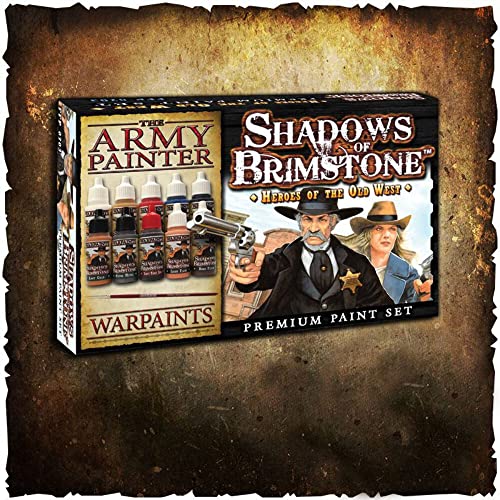 Shadows of Brimstone Heroes of the Old West Premium Paint Set von Army Painter