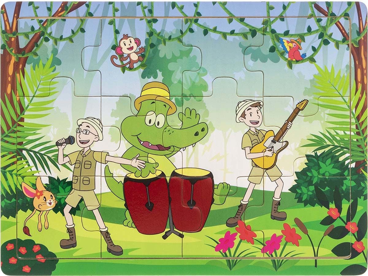 Arne Alligator Puzzle 12 Teile Arne Alligator Puzzle 12 Teile von Arne Alligator