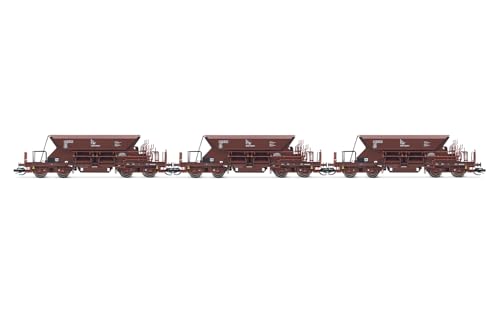 Arnold TT HN9746 DR, 3er Pack Selbstentladewagen Fac mit niedrigem Oberkasten, 2. Serie, braune Lackierung, Ep. IV, Waggonfahrzeuge Arnold TT HN9746 DR, 3er Pack Selbstentladewagen Fac mit niedrigem Oberkasten, 2. Serie, braune Lackierung, Ep. IV, Waggonfahrzeuge von Arnold TT