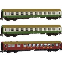Arnold HN4483 N 3er-Set Personenwagen OSShD Typ B, Nr. 2/2 der DR Arnold HN4483 N 3er-Set Personenwagen OSShD Typ B, Nr. 2/2 der DR von Arnold