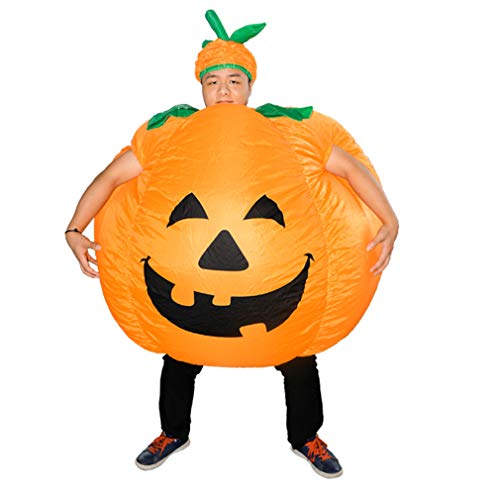 Arokibui Erwachsene aufblasbares Kürbis Kostüm Blow up Kostüm für Männer Cosplay Party Weihnachten Halloween Anzug Jumpsuit Plus Größe Arokibui Erwachsene aufblasbares Kürbis Kostüm Blow up Kostüm für Männer Cosplay Party Weihnachten Halloween Anzug Jumpsuit Plus Größe von Arokibui
