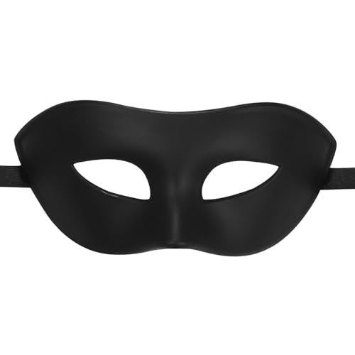 Aroncent Retro Venezianische Masquerade Maske: Herren Verdickte Gentleman Maske für Karneval Halloween Ritterlich italienisch venezianische Maske als halbes Gesicht Schwarz Aroncent Retro Venezianische Masquerade Maske: Herren Verdickte Gentleman Maske für Karneval Halloween Ritterlich italienisch venezianische Maske als halbes Gesicht Schwarz von Aroncent