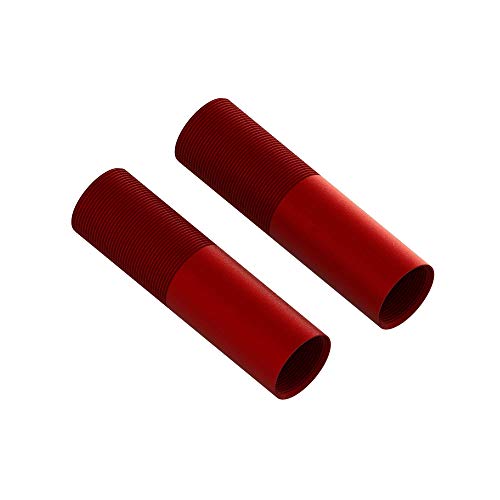 Aluminium Stoßdämpfer Körper, 24x88mm (Rot) (2) von ARRMA