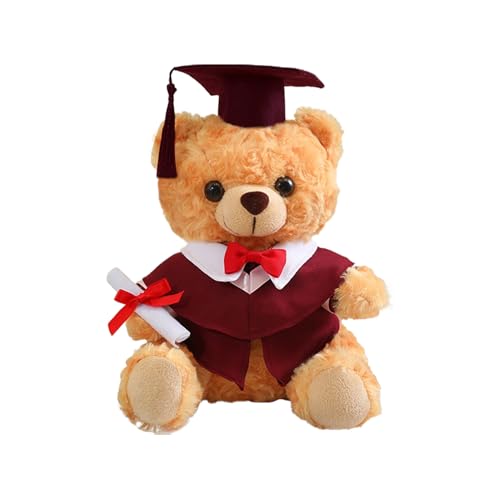 Arroopu Abschluss Bär,25 cm Abschluss Plüschbär mit und Umhang | Geschenkidee Für Kinder Zum Schulabschluss 2025 Mit & Talar Arroopu Abschluss Bär,25 cm Abschluss Plüschbär mit und Umhang | Geschenkidee Für Kinder Zum Schulabschluss 2025 Mit & Talar von Arroopu