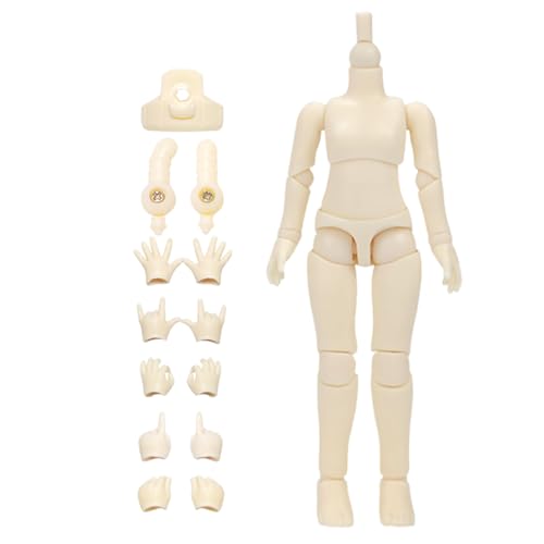 Arroopu Bewegliche Körperpuppe - Bewegliche Figur Mit Mehrfach Gelenken | Poseierbares Sammeldisplay als Desktop Zubehör für Esstisch Teetisch Schreibtisch und Bücherregal von Arroopu