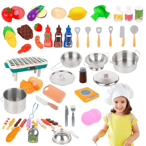 Arroopu Proped Küchenspielzeug, tu so, DASS Küchenutensilien Set | Pädagogische Kinder Kitchen -Spielset Accessoires,Kochgeschirrzubehör für Bildung Kleinkinder Gefälschtes Gemüse für Arroopu Proped Küchenspielzeug, tu so, DASS Küchenutensilien Set | Pädagogische Kinder Kitchen -Spielset Accessoires,Kochgeschirrzubehör für Bildung Kleinkinder Gefälschtes Gemüse für von Arroopu