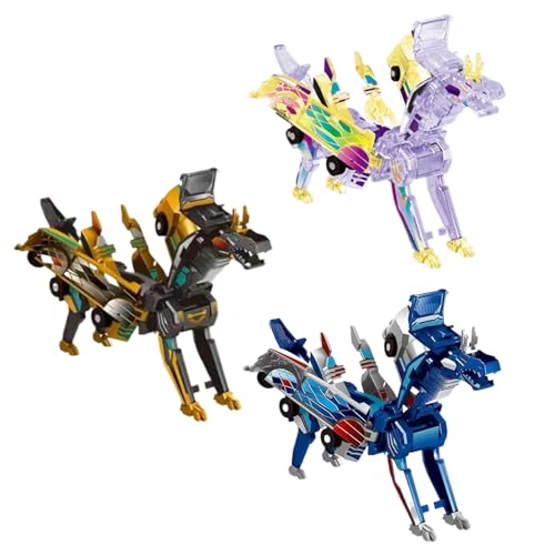 Dragon Transforming Car Roboter Toys-2-in-1dragon Car Toy Verwandlungsspielzeuge Automatische Magnetverformung Mit Kollisionstransformation Magnetisches Spielzeug Partygeschenke Für Mädchen Kinder von Arroopu