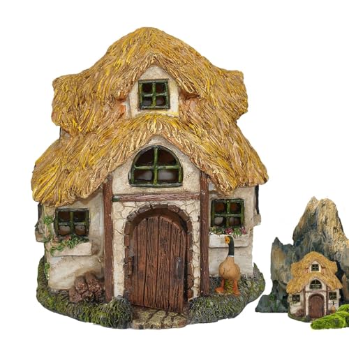 Arrovarp Feengartentür aus Holz, Feengarten-Zubehör, Feen-Welt- -Tür, Holz-Miniatur- - und Türdekoration, Miniatur-Gartentüren für , Terrasse, Wand, , Zaun von Arrovarp