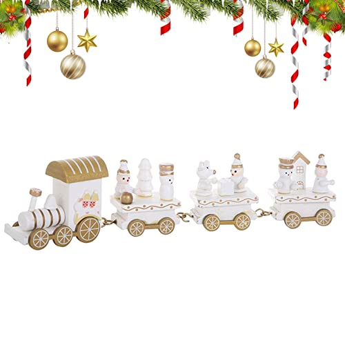Arrovarp Weihnachtszug - -Weihnachtszug-Dekorationen | Dekoratives Weihnachtszug-Modell, Geschenk für Kinder, Jungen, Mädchen, 3 4 5+ Jahre alt, Tischdekoration für drinnen und draußen von Arrovarp