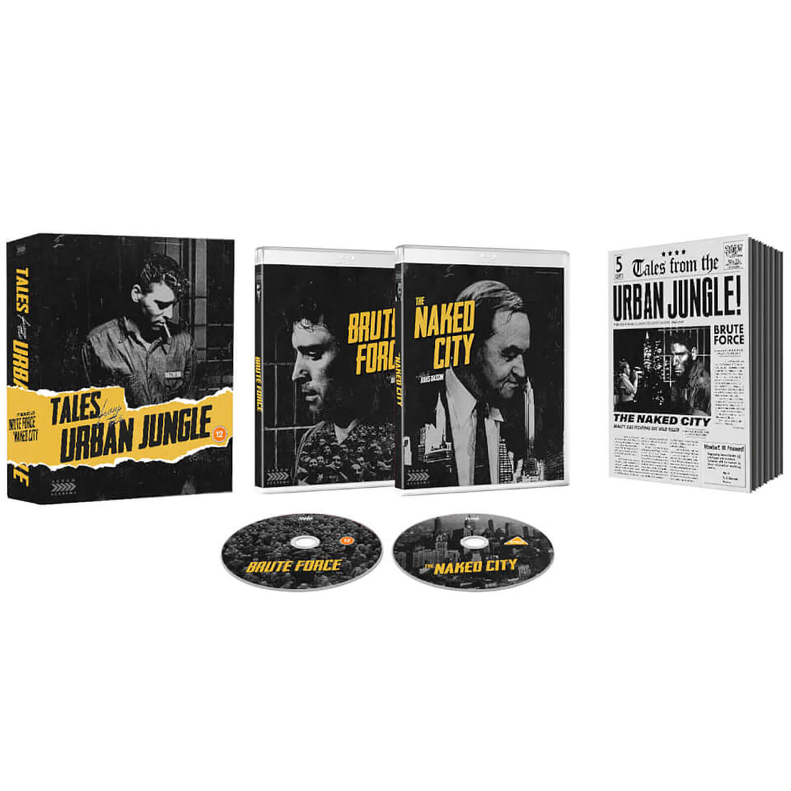 Geschichten aus dem Großstadtdschungel: Brute Force und die nackte Stadt - Limited Edition Geschichten aus dem Großstadtdschungel: Brute Force und die nackte Stadt - Limited Edition von Arrow Academy