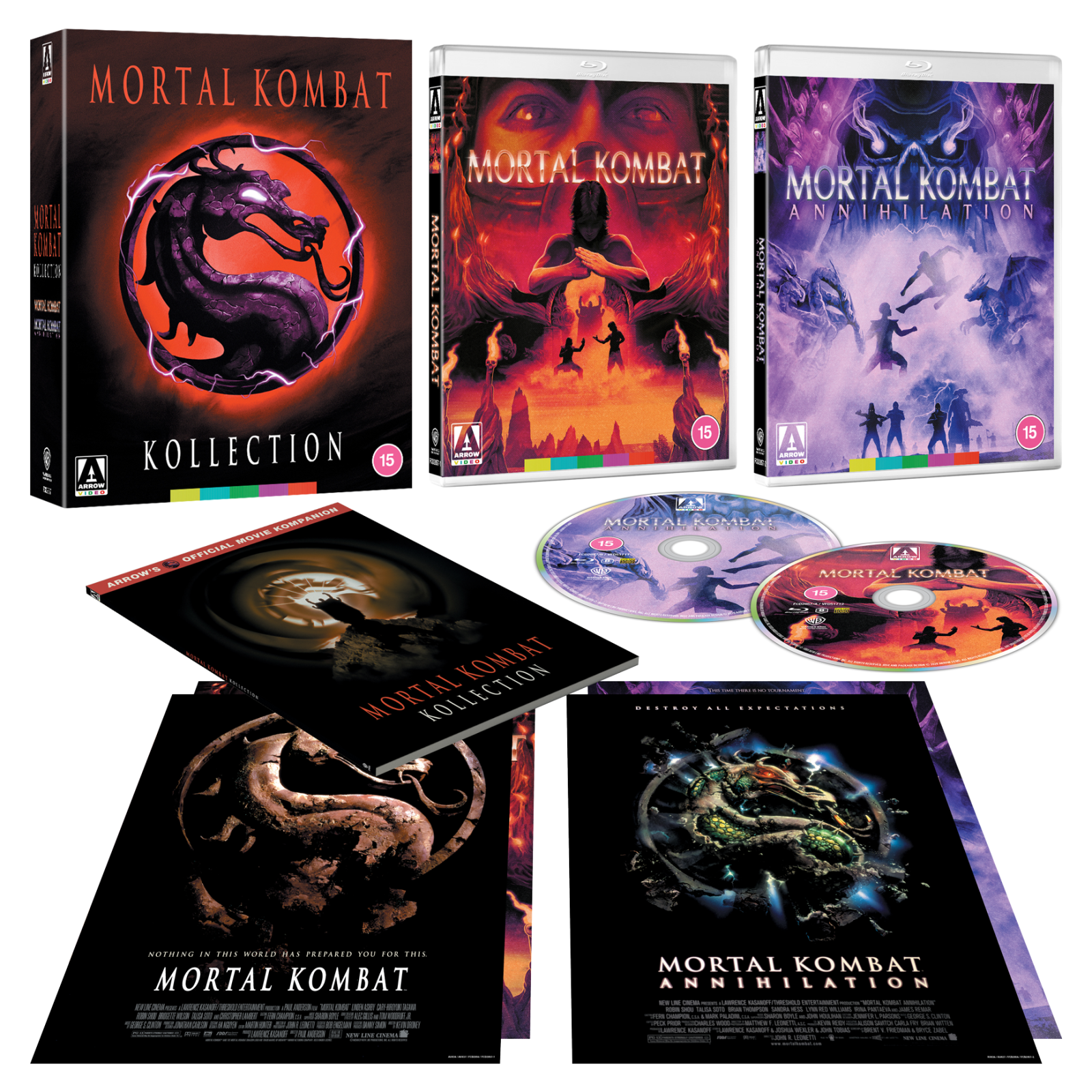 Mortal Kombat Kollection Limited Edition von Arrow Films