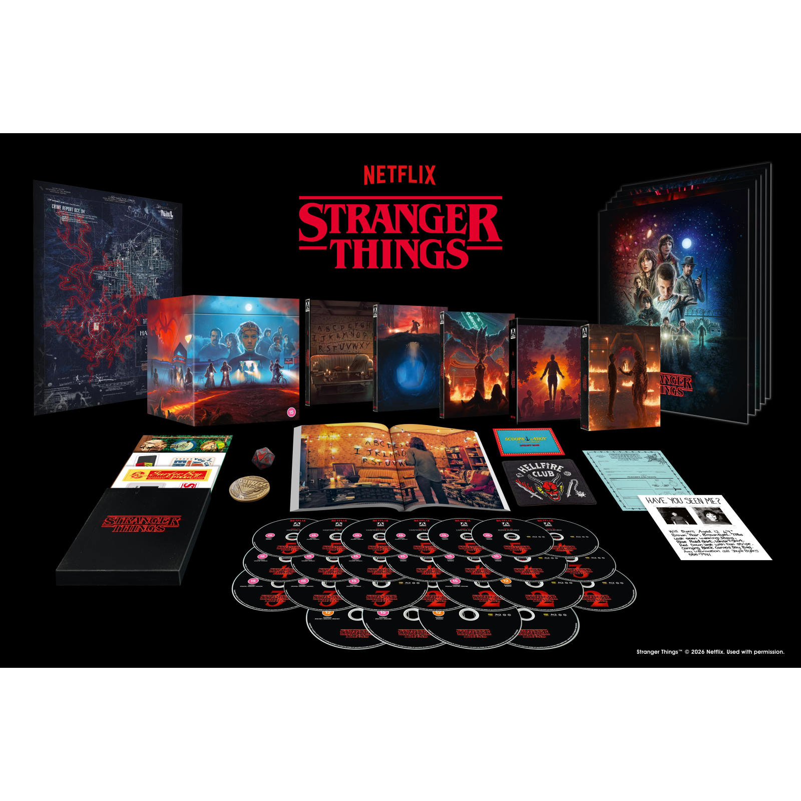 Stranger Things: The Complete Series Deluxe Edition von Arrow Films