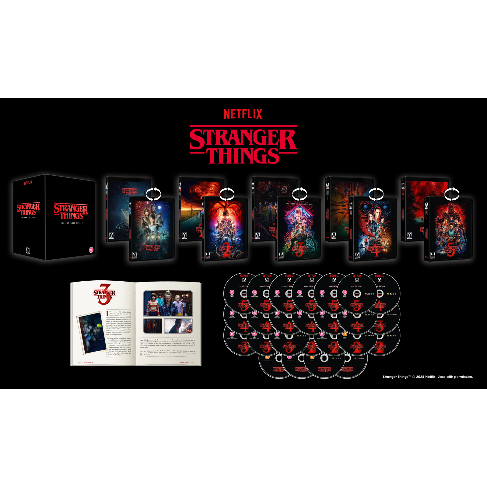 Stranger Things: The Complete Series von Arrow Films