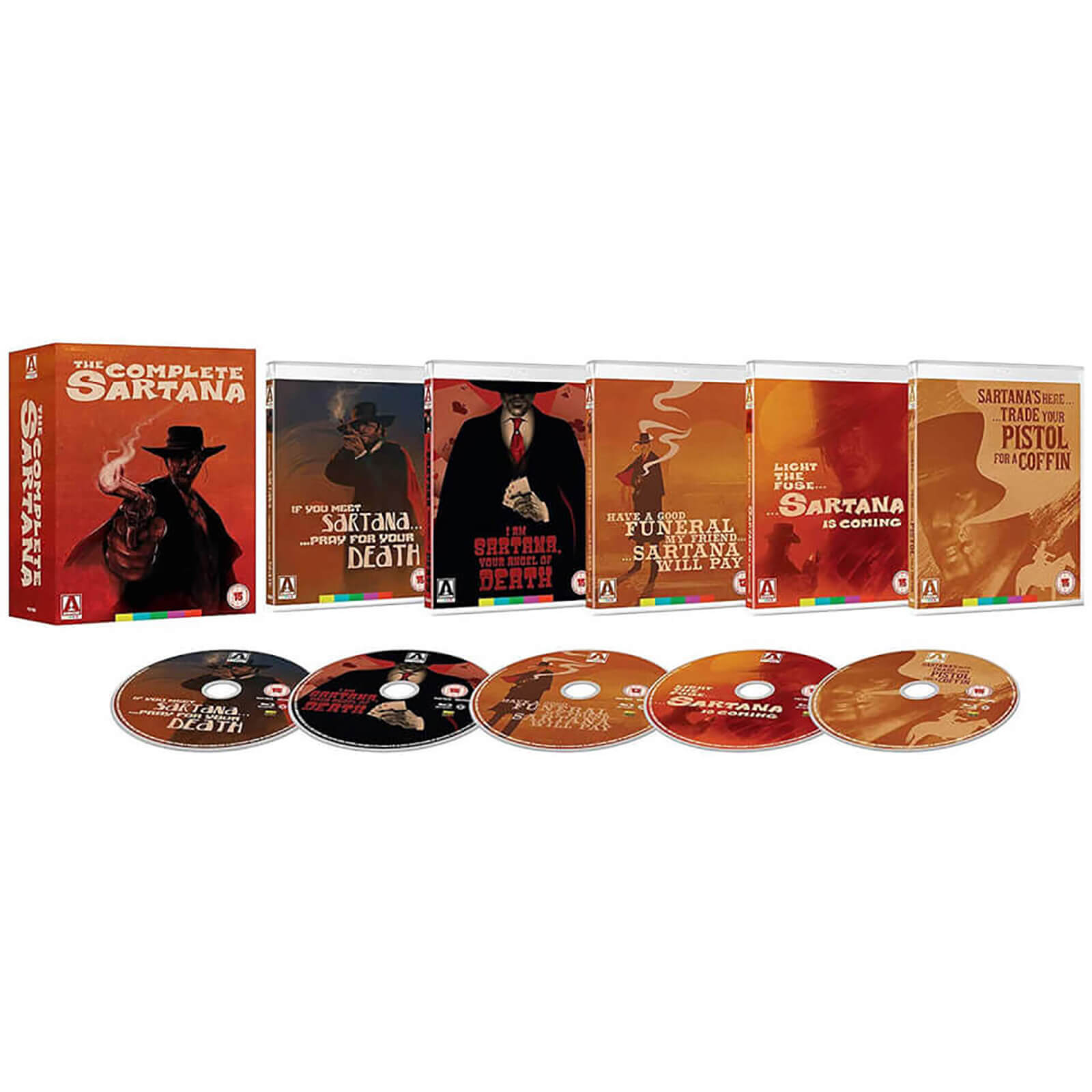 Das vollständige Sartana Das vollständige Sartana von Arrow Video