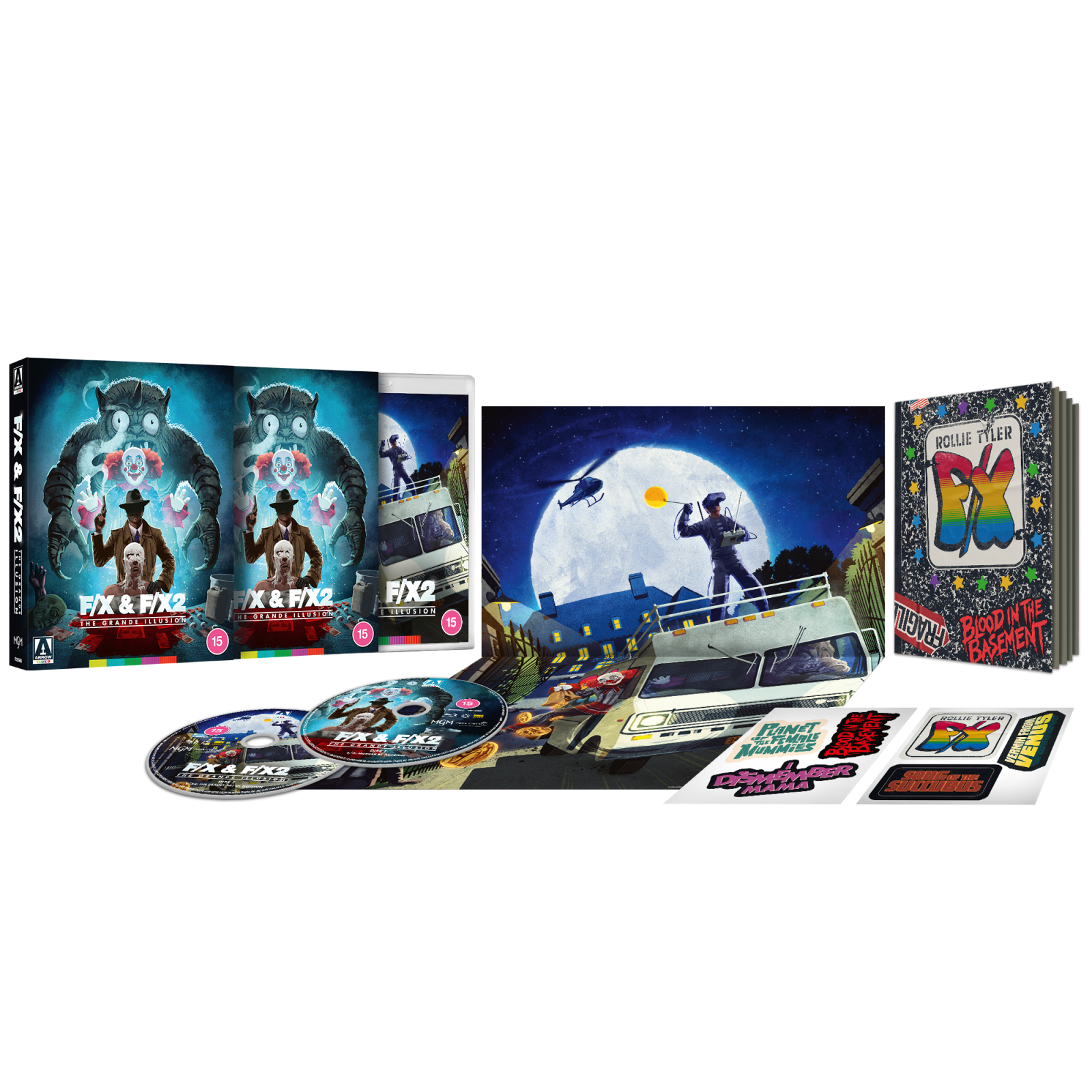 F/X & F/X 2: The Grande Illusion Limited Edition von Arrow Video