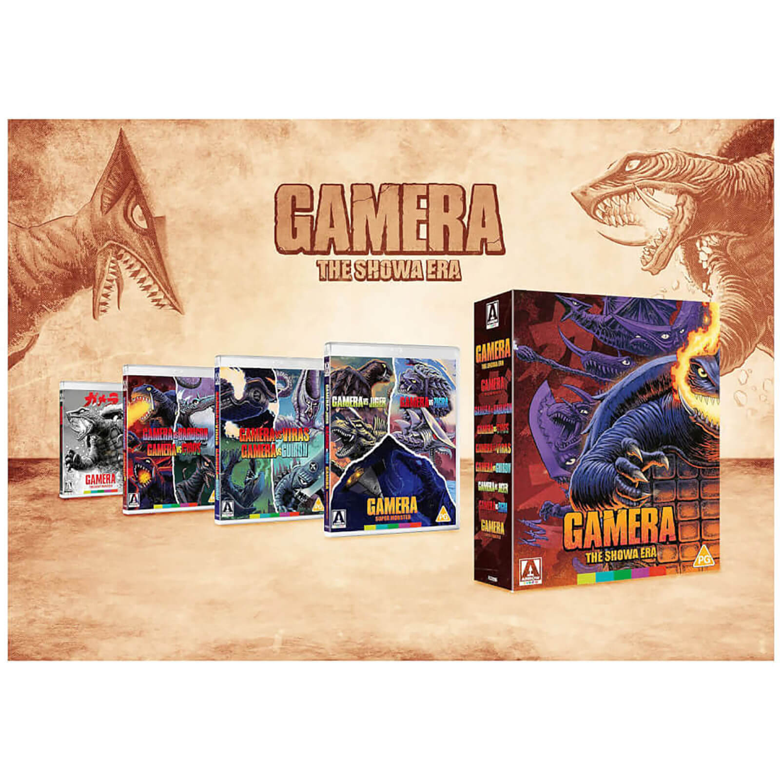 Gamera - Die Showa-Ära von Arrow Video