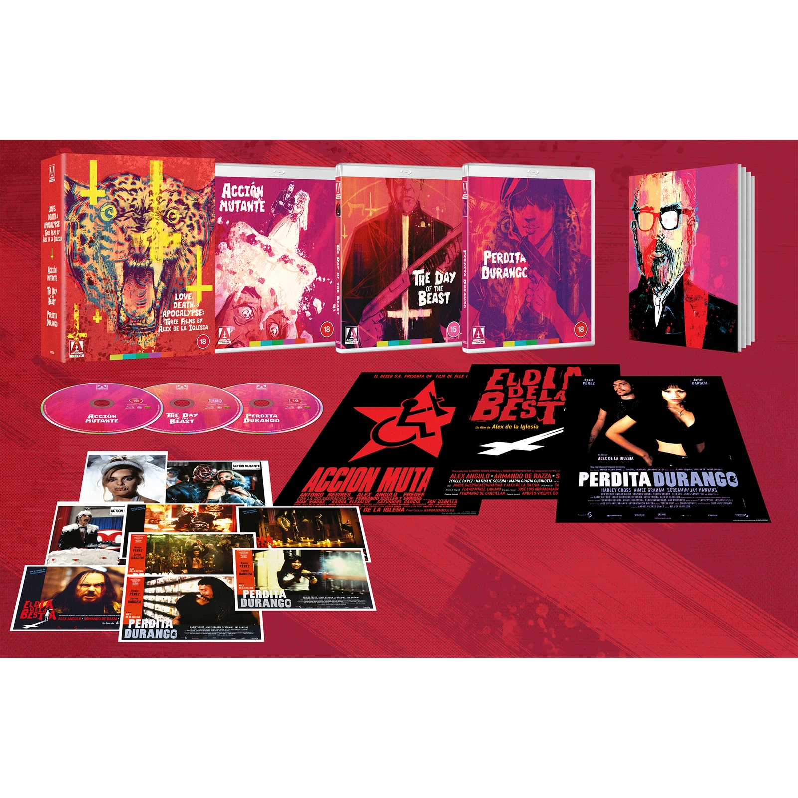 Love, Death & Apocalypse: Three Films by Álex de la Iglesia Limited Edition Blu-ray Love, Death & Apocalypse: Three Films by Álex de la Iglesia Limited Edition Blu-ray von Arrow Video