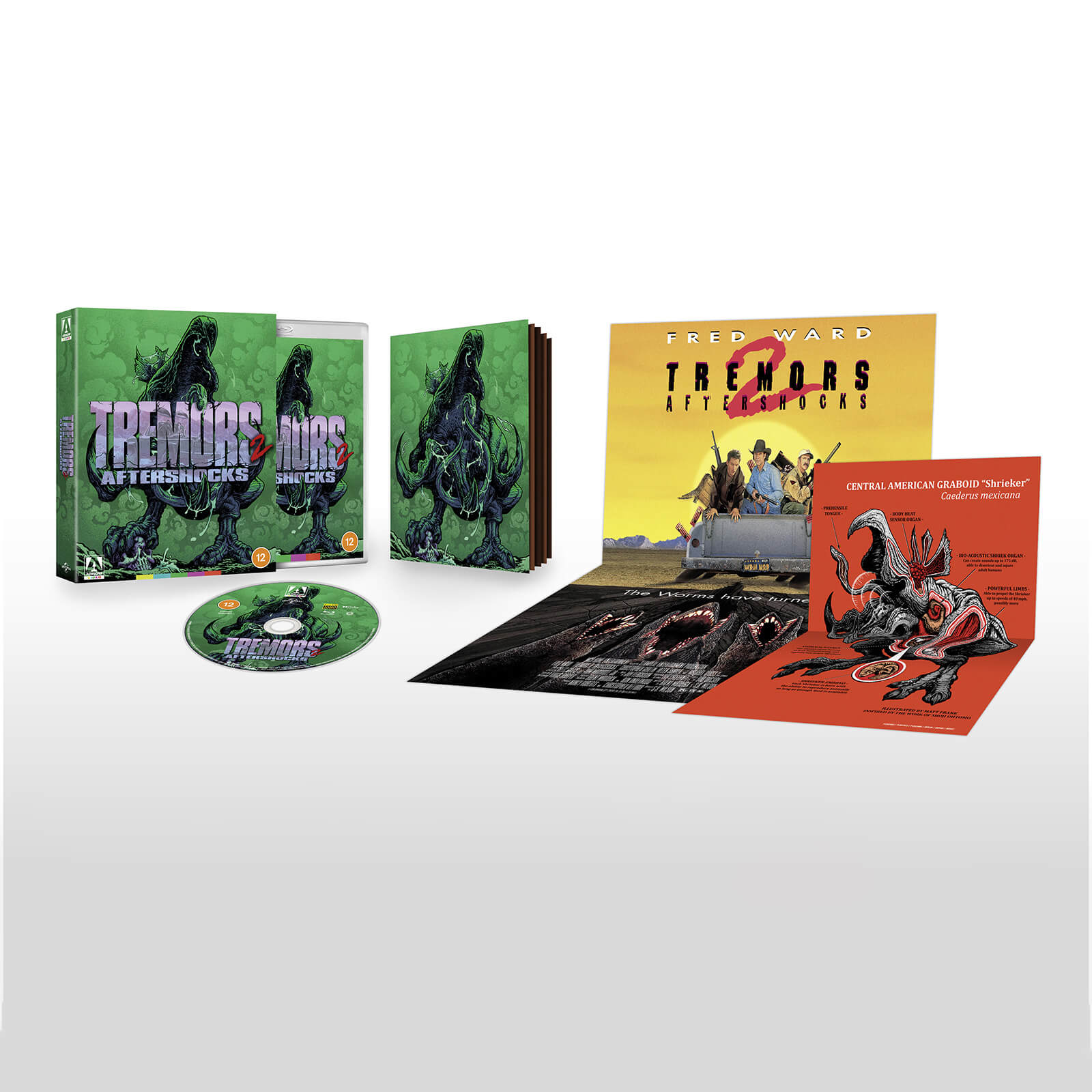 Tremors 2: Aftershocks Limited Edition Blu-ray Tremors 2: Aftershocks Limited Edition Blu-ray von Arrow Video