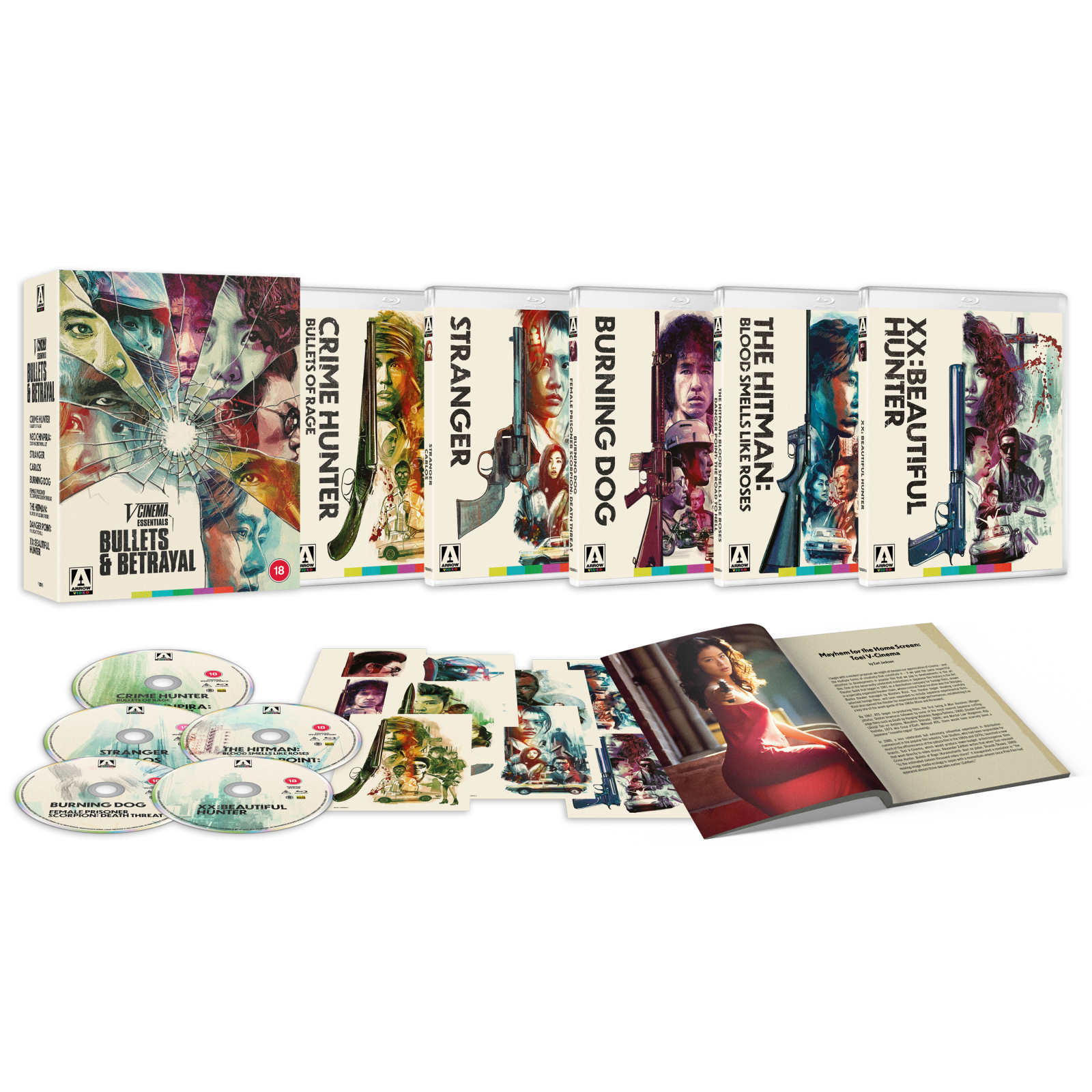 V-Cinema Essentials: Bullets & Betrayal Limited Edition von Arrow Video