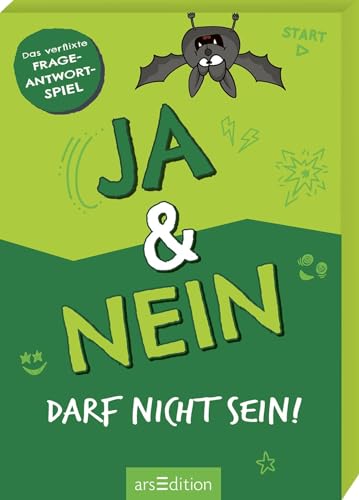 Ja & Nein darf Nicht Sein!: Das verflixte Frage-Antwort-Spiel! | Lustiges Kartenspiel für Kinder ab 8 Jahren von Ars Edition GmbH