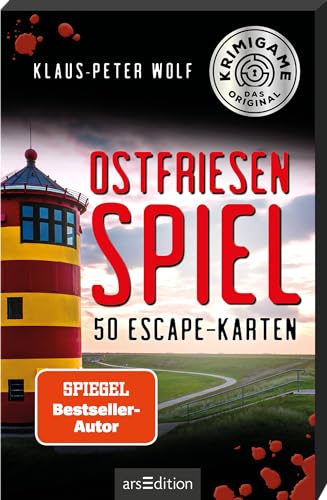 Ostfriesenspiel: 50 Escape-Karten | Ein Krimi-Game von Bestseller-Autor Klaus-Peter Wolf von Ars Edition GmbH