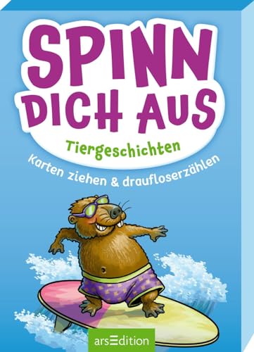 Spinn dich aus – Tiergeschichten: Karten ziehen & draufloserzählen | Kreatives Erzähl-Kartenspiel für Kinder ab 6 Jahren Spinn dich aus – Tiergeschichten: Karten ziehen & draufloserzählen | Kreatives Erzähl-Kartenspiel für Kinder ab 6 Jahren von Ars Edition