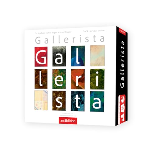 Ars Edition Gallerista- Brettspiel, Familienspie -, 3-7 Spieler - ab 10 Jahren - 60 Minuten Ars Edition Gallerista- Brettspiel, Familienspie -, 3-7 Spieler - ab 10 Jahren - 60 Minuten von Ars Edition