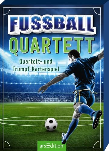 Fußball-Quartett: Quartett und Trumpf-Kartenspiel | Spielspaß für Kinder ab 8 Jahren Fußball-Quartett: Quartett und Trumpf-Kartenspiel | Spielspaß für Kinder ab 8 Jahren von Ars Edition