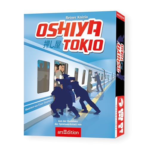 Oshiya - Familienspiel - Kartenspiel - 2-5 Spieler - ab 8 Jahre - 15 Minuten von Ars Edition