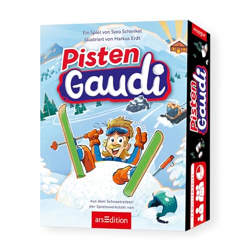 Pistengaudi - Familienspiel - Kartenspiel - 2-5 Spieler - ab 8 Jahre - 15 Minuten Pistengaudi - Familienspiel - Kartenspiel - 2-5 Spieler - ab 8 Jahre - 15 Minuten von Ars Edition
