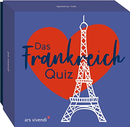 Das Frankreich-Quiz: Box mit 66 Spielkarten und Anleitung von Ars Vivendi