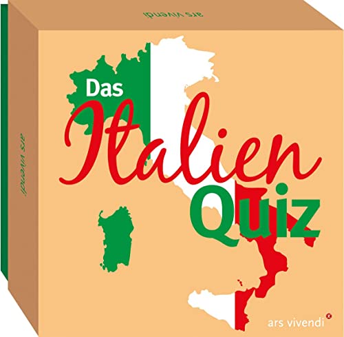 Das Italien-Quiz: Box mit 66 Spielkarten und Anleitung von Ars Vivendi