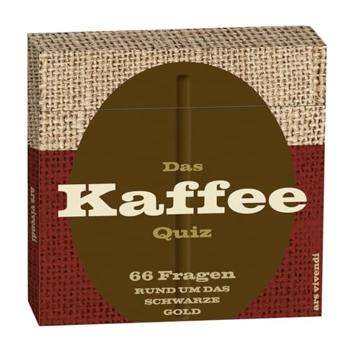 Das Kaffee-Quiz - 66 Quizfragen und Antworten rund um Espresso und Cappuccino von Ars Vivendi