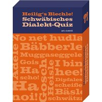 Heiligs Blechle! Schwäbisches Dialekt-Quiz von Ars vivendi