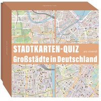 Stadtkarten-Quiz Großstädte in Deutschland von Ars vivendi