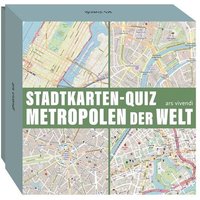 Stadtkarten-Quiz Metropolen der Welt von Ars vivendi